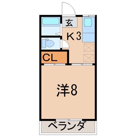 佐藤アパート(矢剣町)の物件間取画像